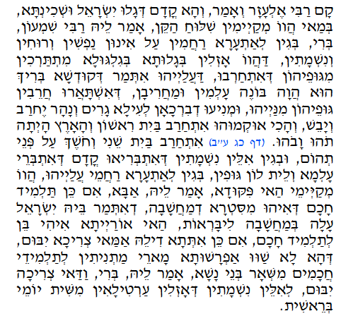Daily Zohar -118. Scanning from right to left top to bottom Holy Zohar text. Daily Zohar -118.
