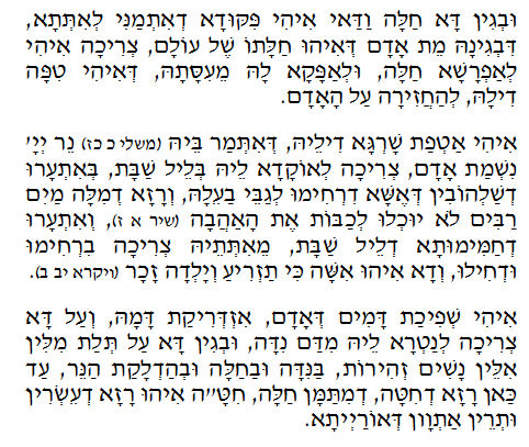 Daily Zohar -168. Scanning from right to left top to bottom Holy Zohar text. Daily Zohar -168.