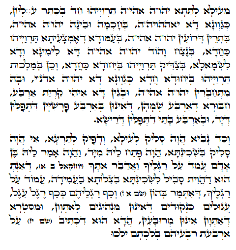 Daily Zohar -195. Scanning from right to left top to bottom Holy Zohar text. Daily Zohar -195.