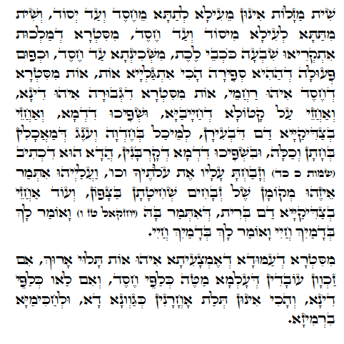 Daily Zohar -206. Scanning from right to left top to bottom Holy Zohar text. Daily Zohar -206.