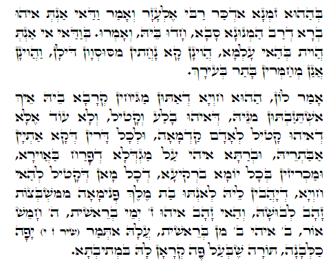 Daily Zohar -265. Scanning from right to left top to bottom Holy Zohar text. Daily Zohar -265.