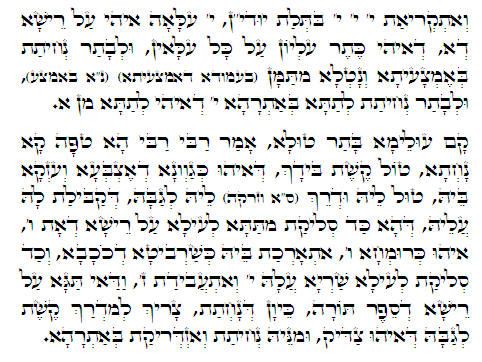 Daily Zohar -279. Scanning from right to left top to bottom Holy Zohar text. Daily Zohar -279.