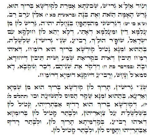 Daily Zohar -323. Scanning from right to left top to bottom Holy Zohar text. Daily Zohar -323.