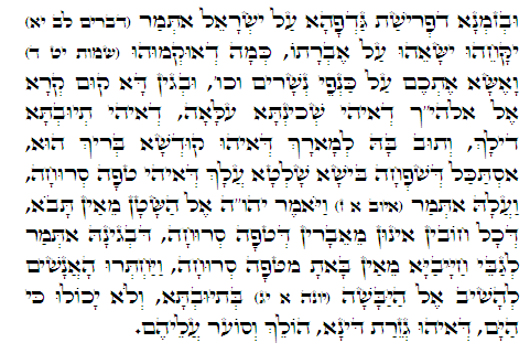 Daily Zohar -370. Scanning from right to left top to bottom Holy Zohar text. Daily Zohar -370.