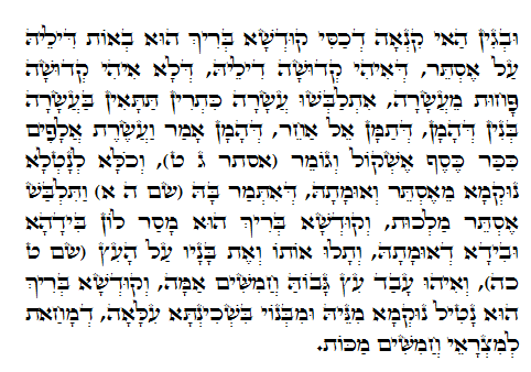 Daily Zohar -411. Scanning from right to left top to bottom Holy Zohar text. Daily Zohar -411.