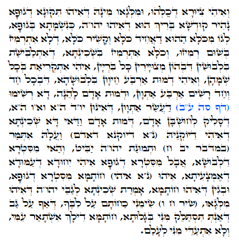 Daily Zohar -482. Scanning from right to left top to bottom Holy Zohar text. Daily Zohar -482.