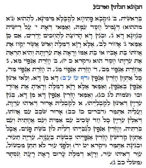 Daily Zohar -593. Scanning from right to left top to bottom Holy Zohar text. Daily Zohar -593.