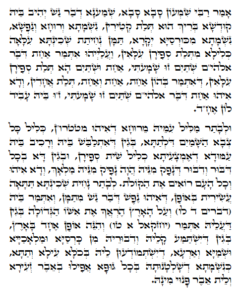Daily Zohar -608. Scanning from right to left top to bottom Holy Zohar text. Daily Zohar -608.