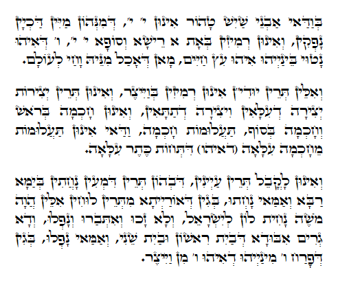 Daily Zohar -619. Scanning from right to left top to bottom Holy Zohar text. Daily Zohar -619.