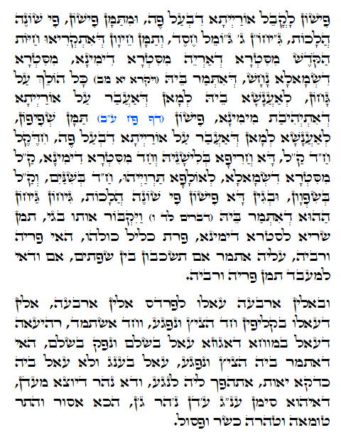 Daily Zohar -680 Scanning from right to left top to bottom Holy Zohar text. Daily Zohar -680