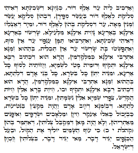 Daily Zohar -787 Scanning from right to left top to bottom Holy Zohar text. Daily Zohar -787