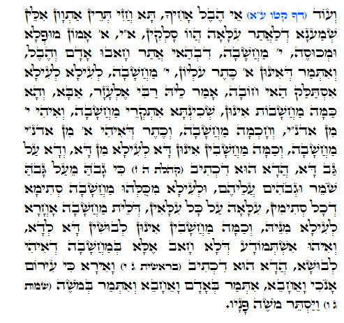 Daily Zohar -867 Scanning from right to left top to bottom Holy Zohar text. Daily Zohar -867