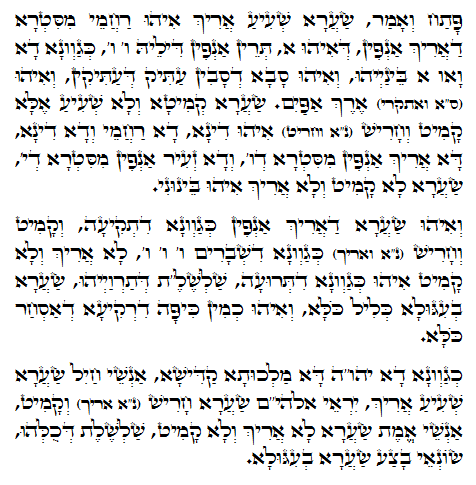 Daily Zohar -923 Scanning from right to left top to bottom Holy Zohar text. Daily Zohar -923