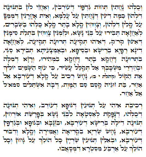 Daily Zohar -926 Scanning from right to left top to bottom Holy Zohar text. Daily Zohar -926