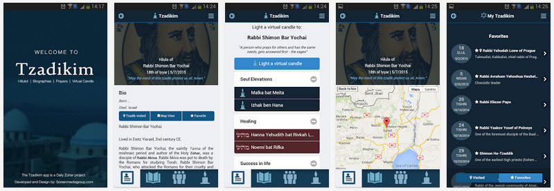 tzadikim app