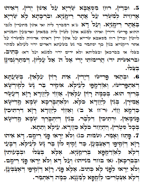 Daily Zohar -1409 Scanning from right to left top to bottom Holy Zohar text. Daily Zohar -1409