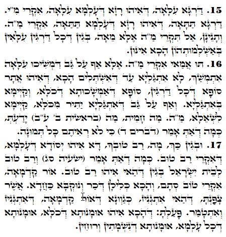 Daily Zohar -1424 Scanning from right to left top to bottom Holy Zohar text. Daily Zohar -1424