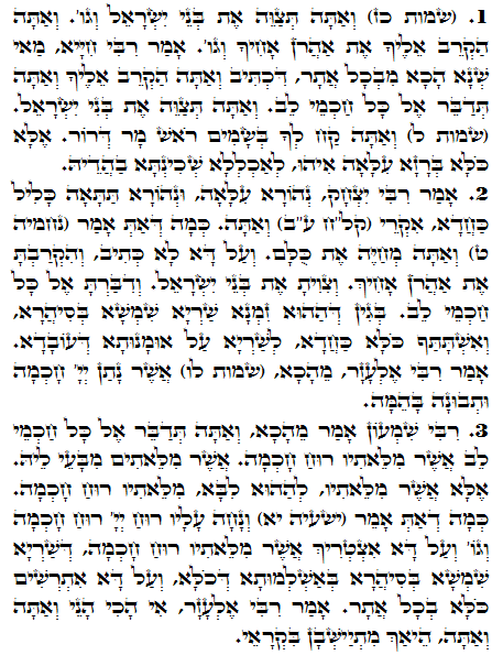 Daily Zohar -1426 Scanning from right to left top to bottom Holy Zohar text. Daily Zohar -1426