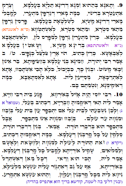 Daily Zohar -1490 Scanning from right to left top to bottom Holy Zohar text. Daily Zohar -1490