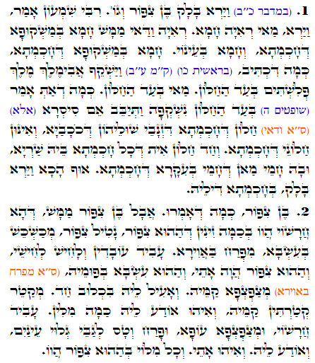 Daily Zohar -1551 Scanning from right to left top to bottom Holy Zohar text. Daily Zohar -1551