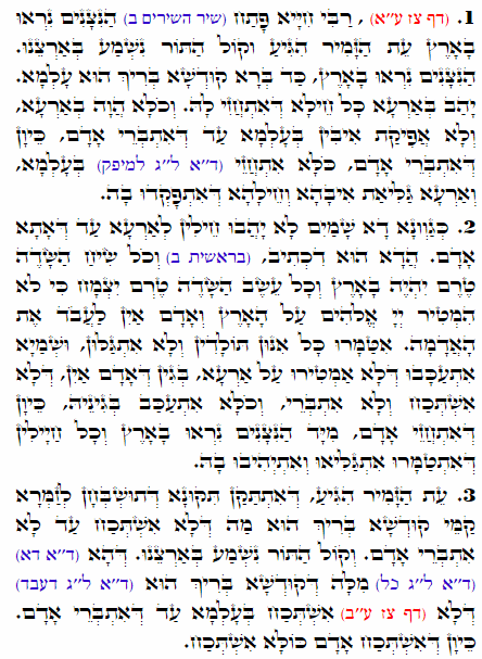 Daily Zohar -1656 Scanning from right to left top to bottom Holy Zohar text. Daily Zohar -1656