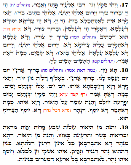 Daily Zohar -1697 Scanning from right to left top to bottom Holy Zohar text. Daily Zohar -1697