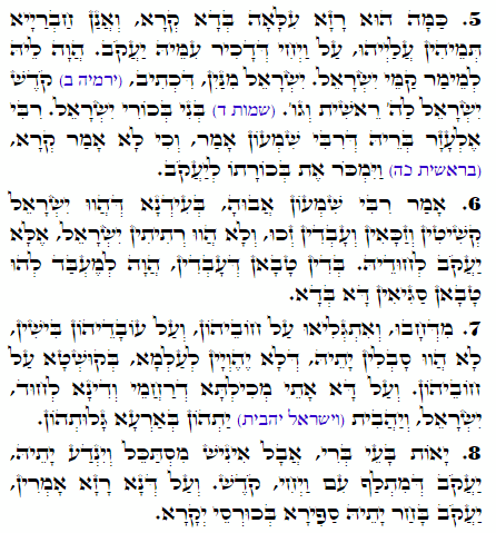 Daily Zohar -1705 Scanning from right to left top to bottom Holy Zohar text. Daily Zohar -1705