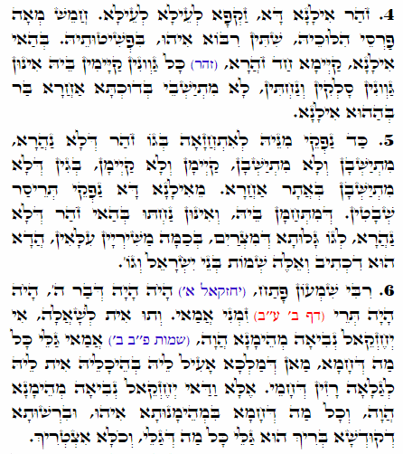 Daily Zohar -1711 Scanning from right to left top to bottom Holy Zohar text. Daily Zohar -1711