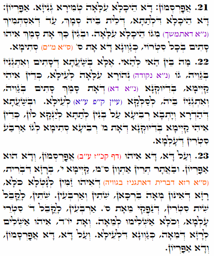 Daily Zohar -1746 Scanning from right to left top to bottom Holy Zohar text. Daily Zohar -1746