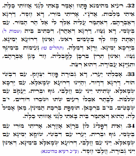 Daily Zohar -1775 Scanning from right to left top to bottom Holy Zohar text. Daily Zohar -1775