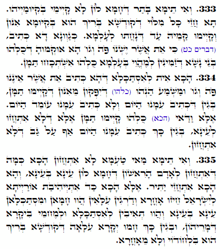 Daily Zohar -1922 Scanning from right to left top to bottom Holy Zohar text. Daily Zohar -1922