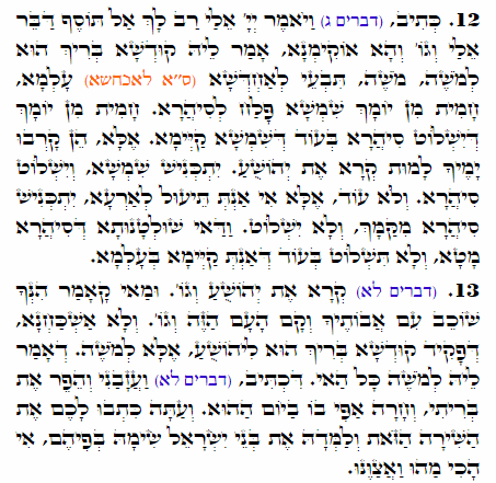 Daily Zohar -1927 Scanning from right to left top to bottom Holy Zohar text. Daily Zohar -1927