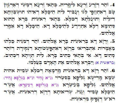 Daily Zohar -1938 Scanning from right to left top to bottom Holy Zohar text. Daily Zohar -1938