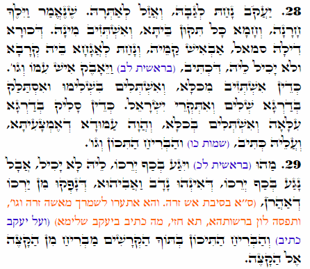 Daily Zohar -1977 Scanning from right to left top to bottom Holy Zohar text. Daily Zohar -1977