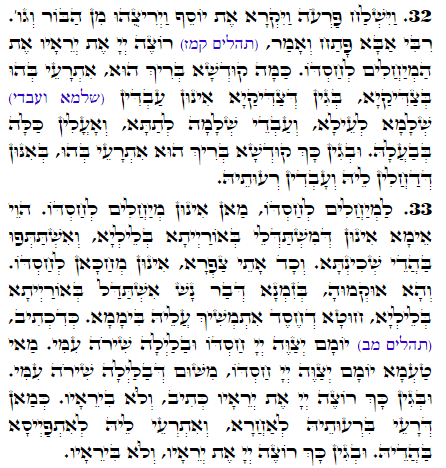Daily Zohar -1995 Scanning from right to left top to bottom Holy Zohar text. Daily Zohar -1995