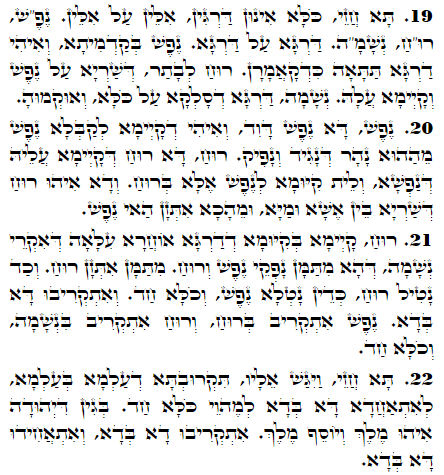 Daily Zohar -1996 Scanning from right to left top to bottom Holy Zohar text. Daily Zohar -1996
