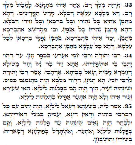 Daily Zohar -2001 Scanning from right to left top to bottom Holy Zohar text. Daily Zohar -2001