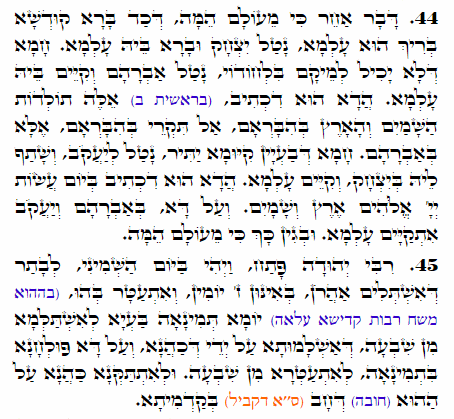 Daily Zohar -2091 Scanning from right to left top to bottom Holy Zohar text. Daily Zohar -2091