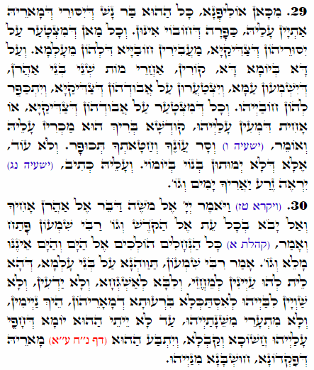 Daily Zohar Pinchas-2107 Scanning from right to left top to bottom Holy Zohar text. Daily Zohar -2107