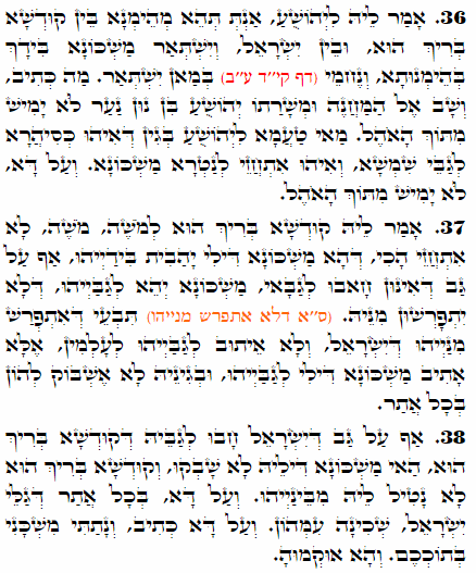 Daily Zohar -2138 Scanning from right to left top to bottom Holy Zohar text. Daily Zohar -2138