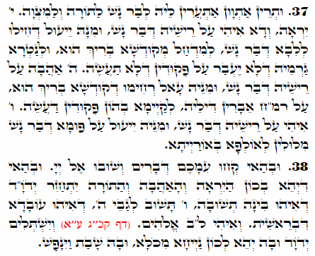 Daily Zohar -2147 Scanning from right to left top to bottom Holy Zohar text. Daily Zohar -2147