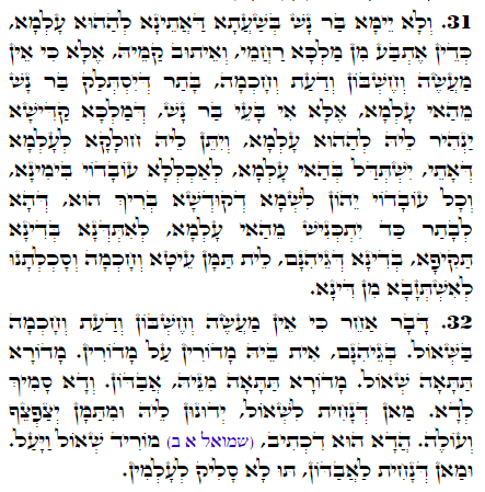 Daily Zohar -2164 Scanning from right to left top to bottom Holy Zohar text. Daily Zohar -2164