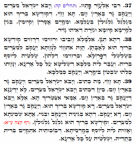 Daily Zohar -2314 Scanning from right to left top to bottom Holy Zohar text. Daily Zohar -2314