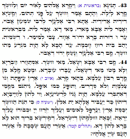 Daily Zohar -2327 Scanning from right to left top to bottom Holy Zohar text. Daily Zohar -2327