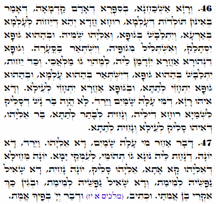 Daily Zohar -2387 Scanning from right to left top to bottom Holy Zohar text. Daily Zohar -2387