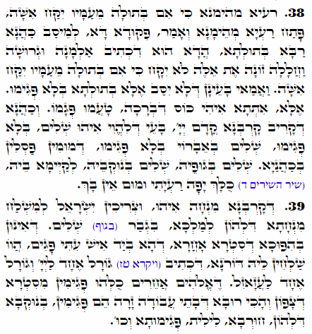 Daily Zohar -2424 Scanning from right to left top to bottom Holy Zohar text. Daily Zohar -2424