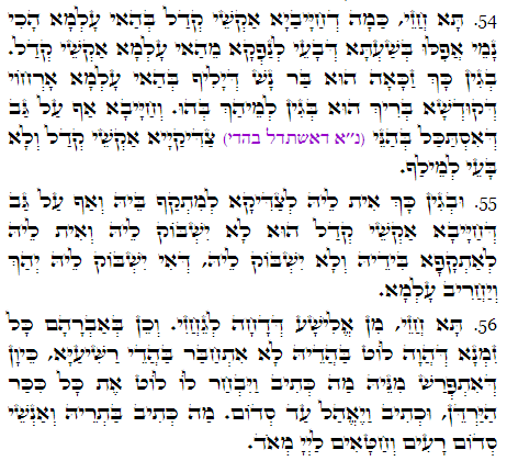 Daily Zohar -2564 Scanning from right to left top to bottom Holy Zohar text. Daily Zohar -2564