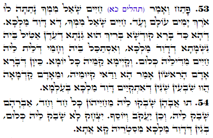 Daily Zohar -2599 Scanning from right to left top to bottom Holy Zohar text. Daily Zohar -2599