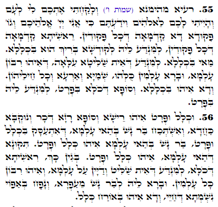 Daily Zohar -2635 Scanning from right to left top to bottom Holy Zohar text. Daily Zohar -2635