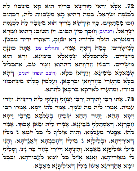 Daily Zohar -2703 Scanning from right to left top to bottom Holy Zohar text. Daily Zohar -2703